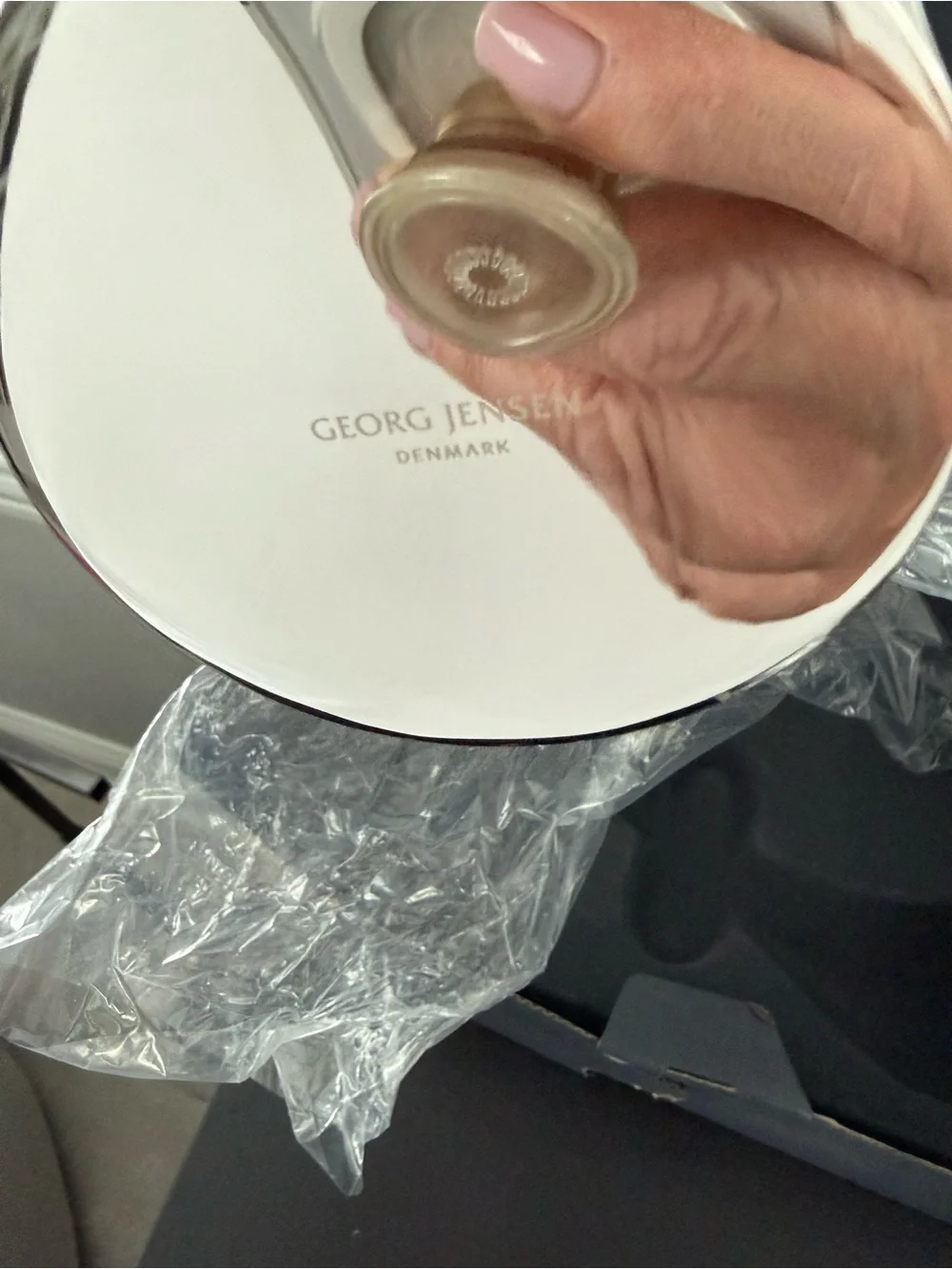 George Jenson NIB Cobra Candlestick Medium, 2 Piece $190 MSRP